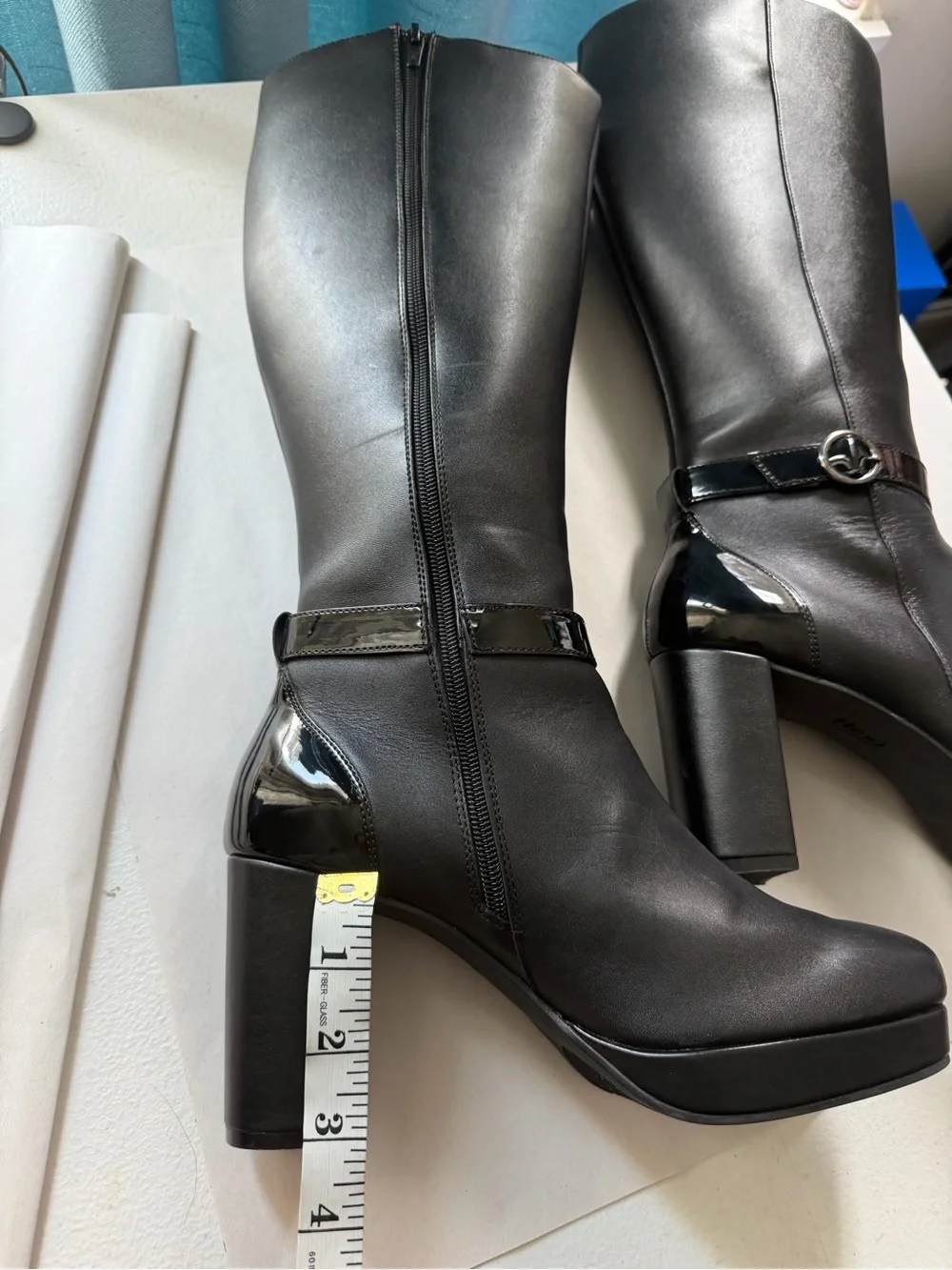 Classic Black Knee-High Women's Boots